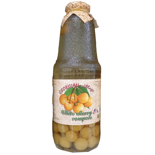 Georgian Village White Cherry Compote 1L