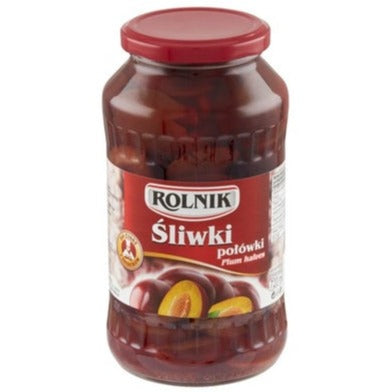 Rolnik Plum Halves Compote 720g