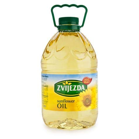 Sunflower oil "Zvijezda" 3L