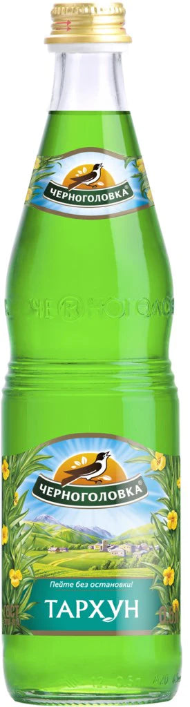 Chernogolovka Soft Drink Dyushes/Buratino/Tarhun Flavor 1L