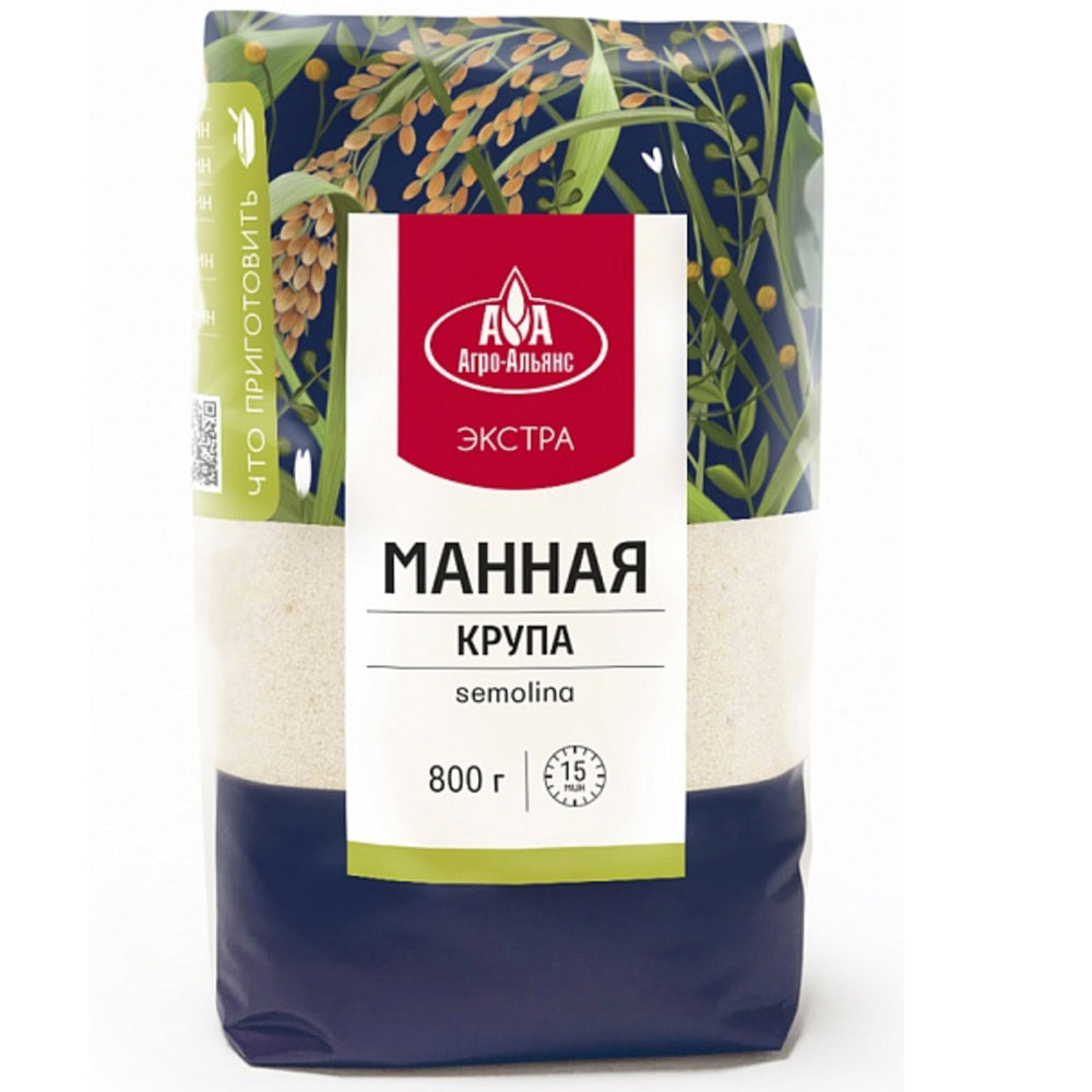 "Agro-Alliance" Semolina 800g/ 1.76lb