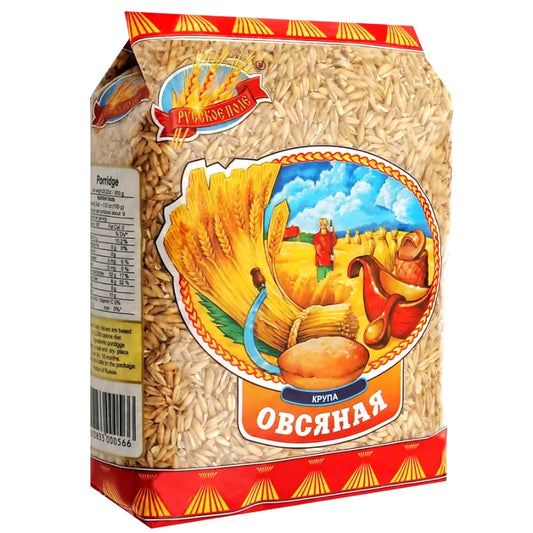 Whole Oatmeal Grain, Russkoe Pole, 800g/ 1.76lb