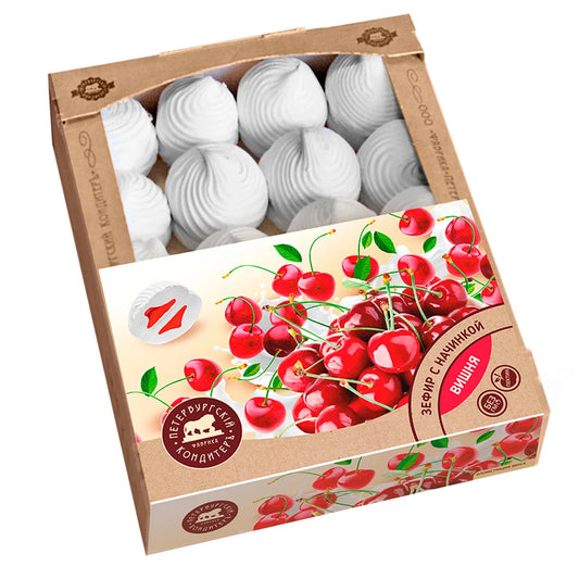 Marshmallow Zefir Cherry Filling FAMILY PACK - 1kg