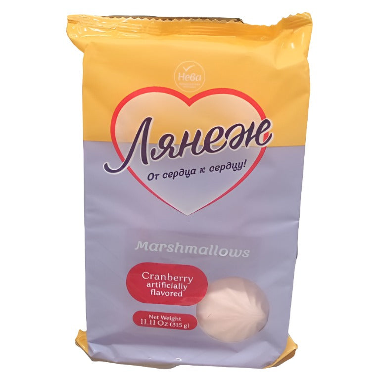 "La neige" Marshmallow Zefir - Cranberry 315g