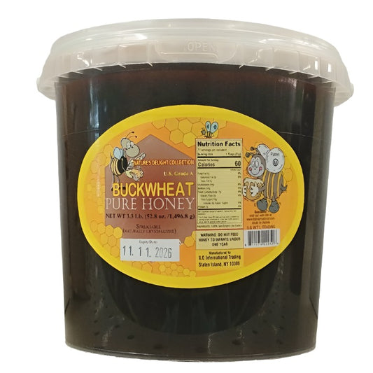 Buckwheat Pure Honey 3.3lb