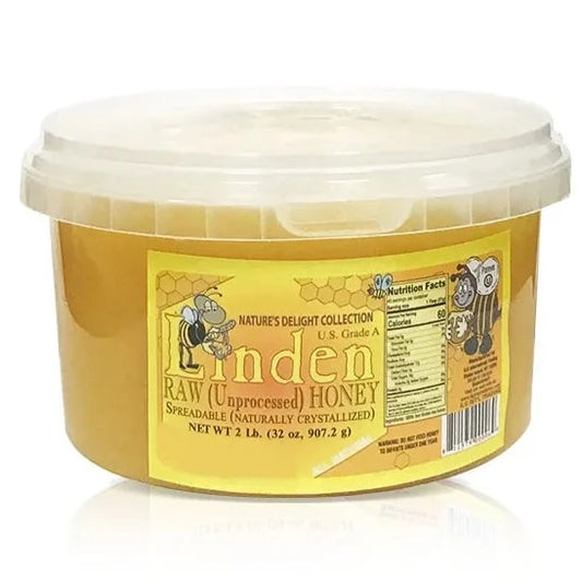 Vintage Linden Raw Honey  - 32oz