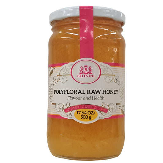 Belevini Polyfloral Raw Honey 500g