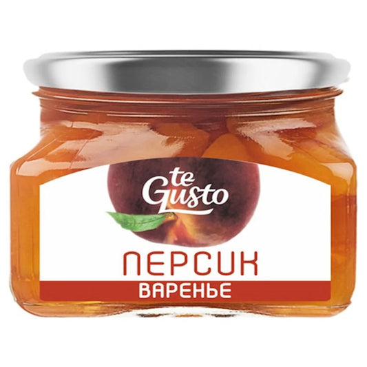 "TeGusto" Peach Preserve  430g