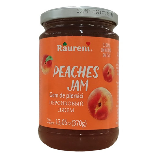 "Raureni" Peach Jam 370g