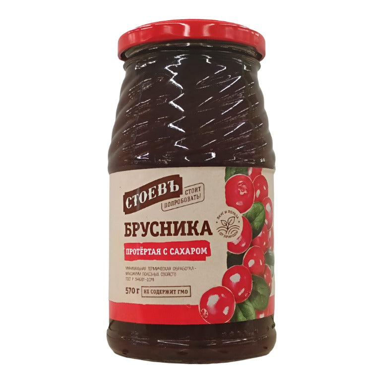 "Stoev" Cowberry Preserve 570g