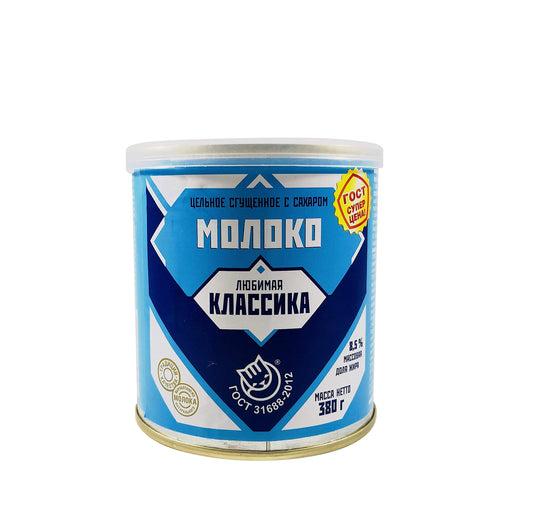 "LYUBIMAYA KLASSIKA" Condensed Milk 380g