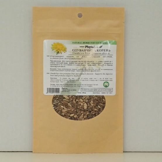 PhytoLab "Natural Herbs For Your Health" DANDELION ROOT 50g