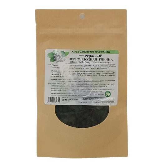 PhytoLab "Natural Herbs For Your Health" BLACK CHOKEBERRY 50g