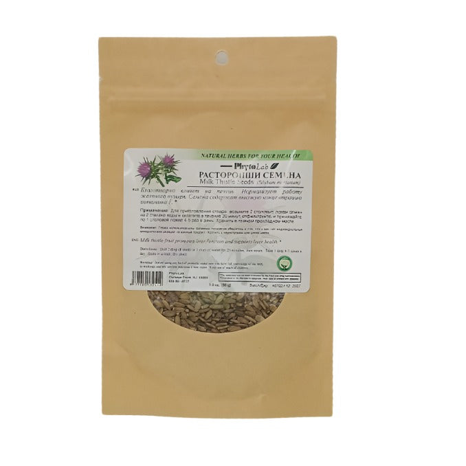 PhytoLab "Natural Herbs For Your Health" MILK THISTLE SEEDS 50g
