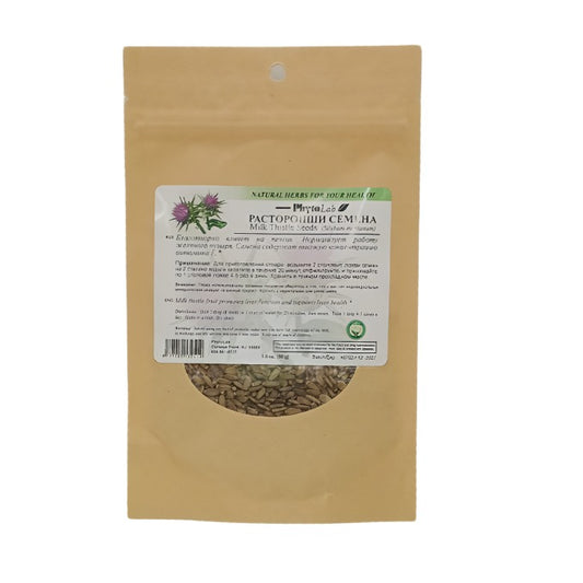 PhytoLab "Natural Herbs For Your Health" MILK THISTLE SEEDS 50g