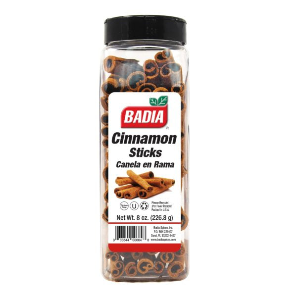 "BADIA" Cinnamon Sticks 8oz