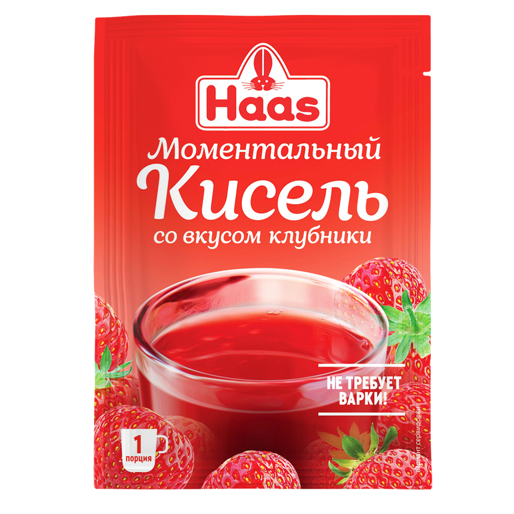 "Haas" Kissel Strawberry 30g