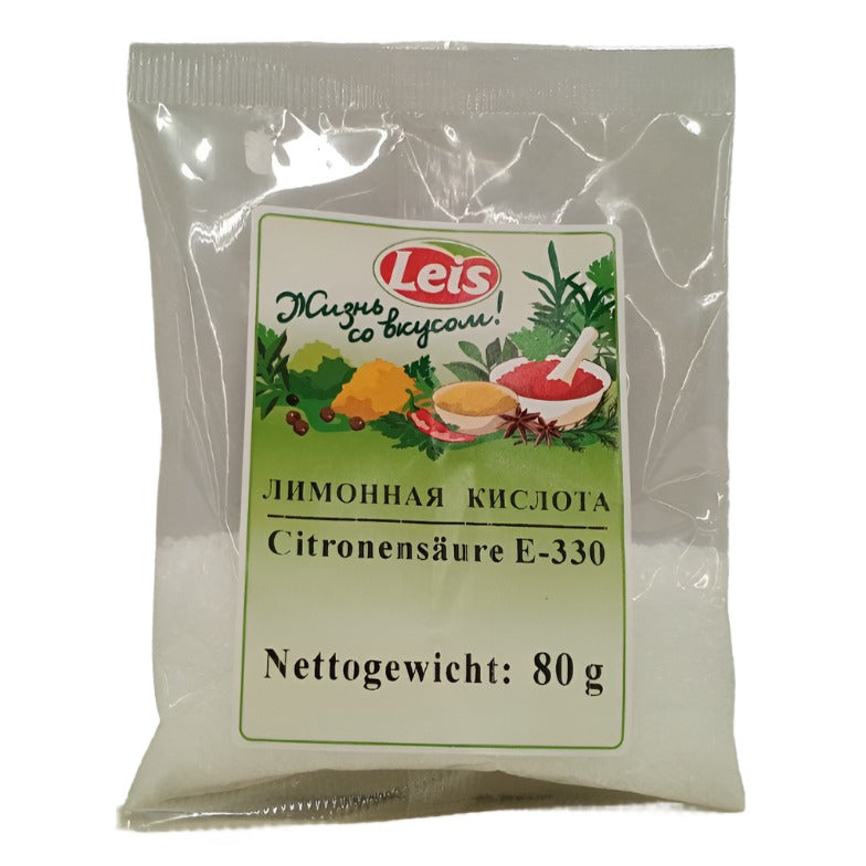 "Leis" Citric Acid 80g
