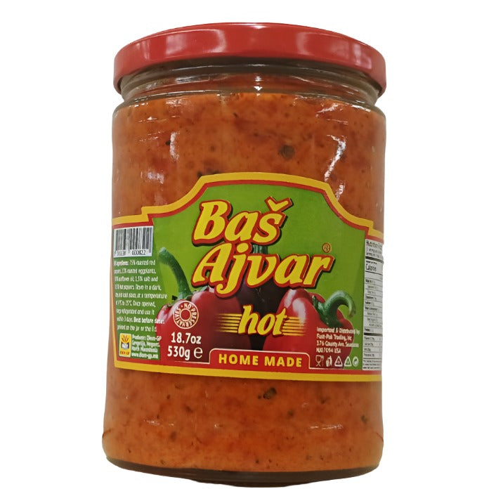 "Bas" Homemade Ajvar Hot 5.30g