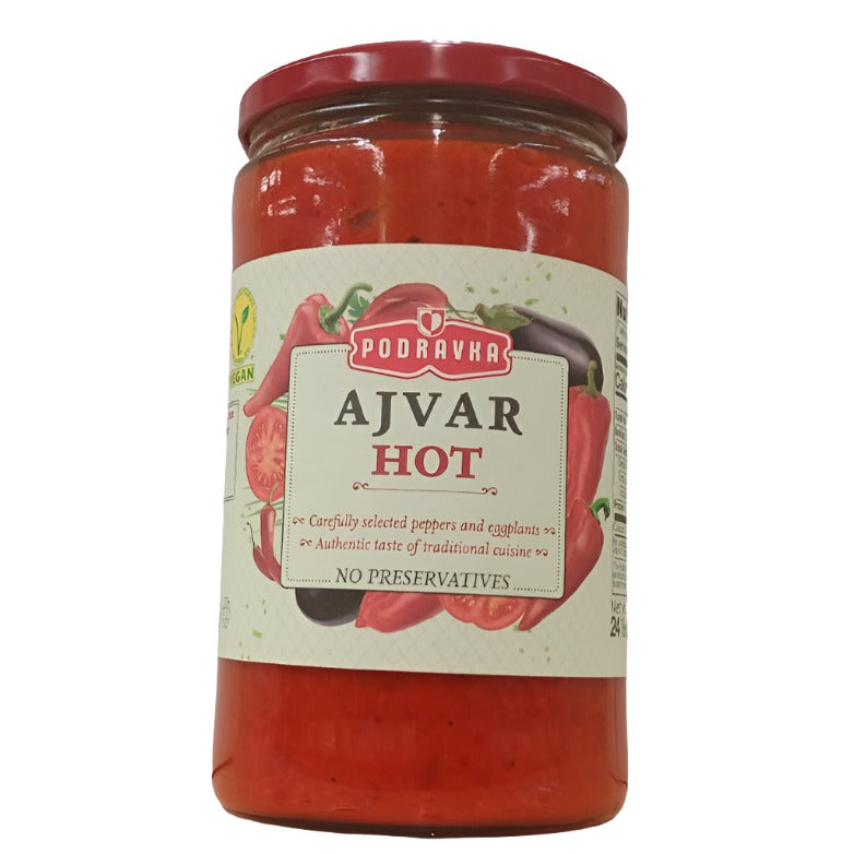 "PODRAVKA" Ajvar Hot 690g