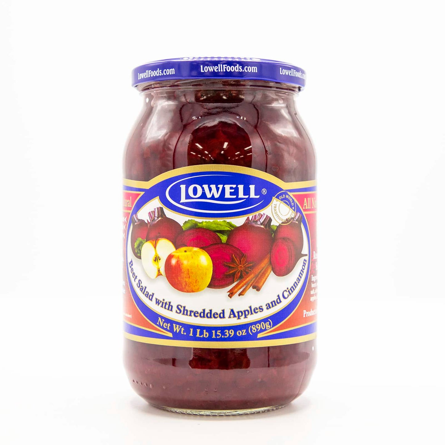 LOWELL Beet Salad with Apples 890g