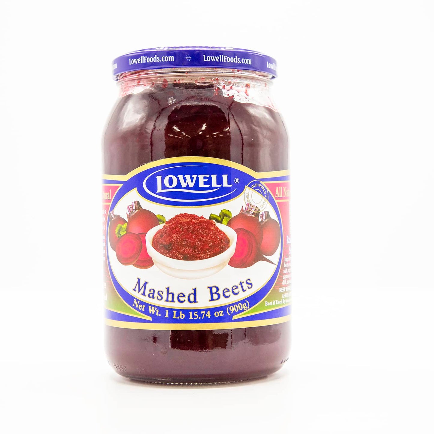 "Lowell" Mashed Beets 900g