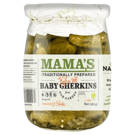 MAMA'S Dill Gherkins 550g