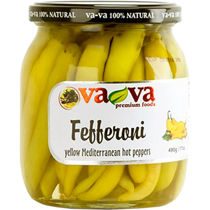 "Vava" Mild Fefferoni Peppers 490g