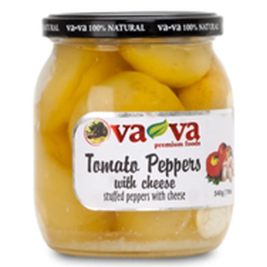 VAVA Stuffed Peppers with Cheese 540g