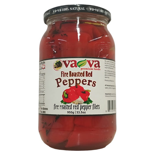 "Vava" Fire Roasted Peppers 950ml