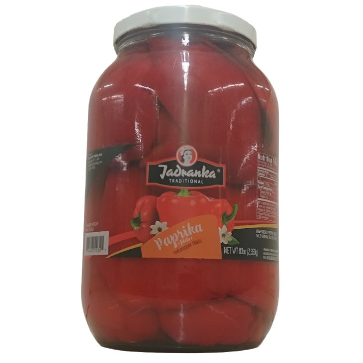 "Jadranka" Red Peppers Fillets 2350g