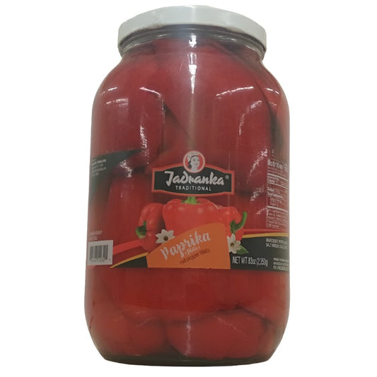 "Jadranka" Red Peppers Fillets 2350g