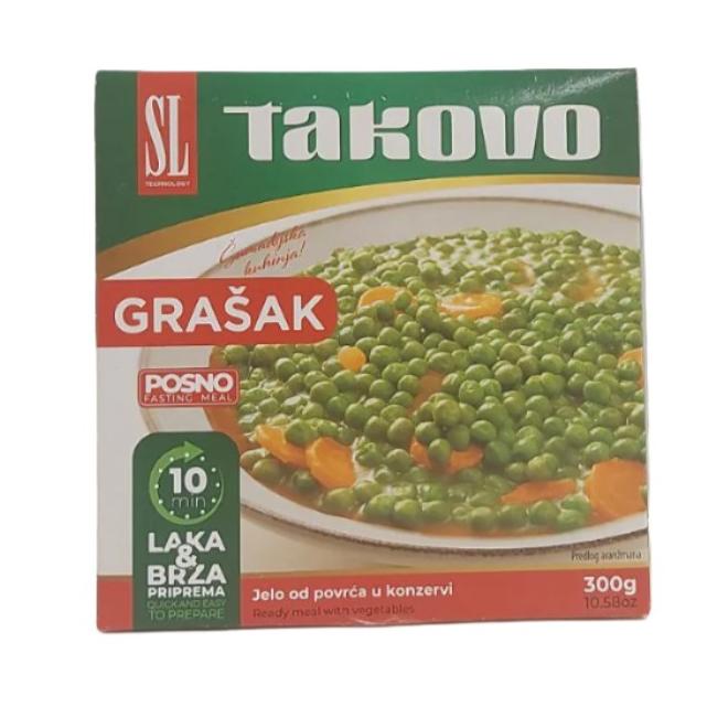 "Takovo" Peas Posno 300g