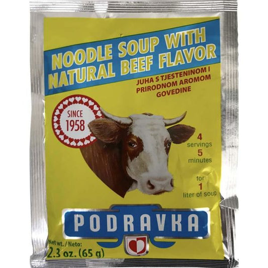 "Podravka" Beef Noodle Soup 65g