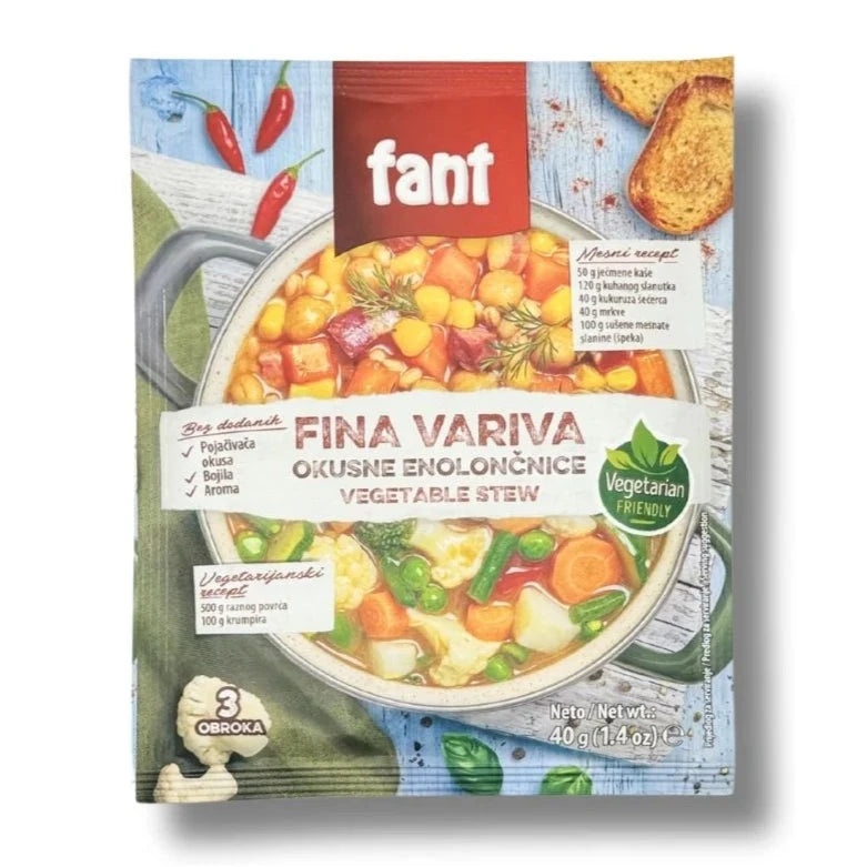 FANT Fegetable Stew 40g
