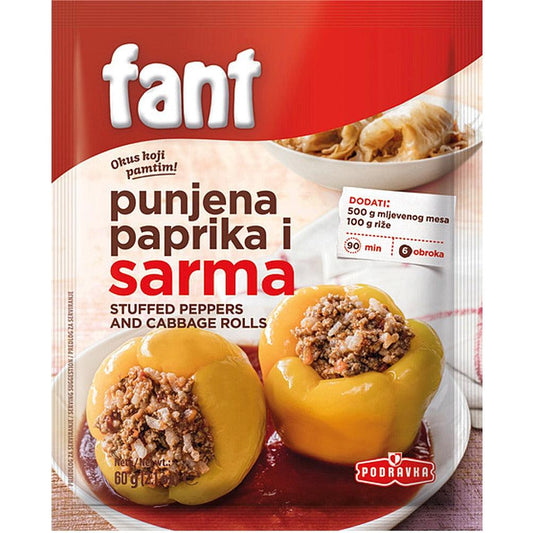"Fant" Stuffed Peppers & Sarma 60g