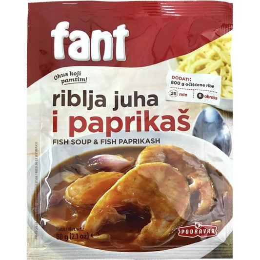 "Fant" Fish Soup&Fish Paprikash 60g