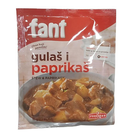"Fant" Gulash & Paprikash 65g