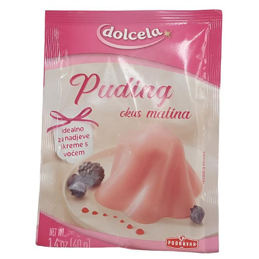 PODRAVKA Pudding Raspberry 40g