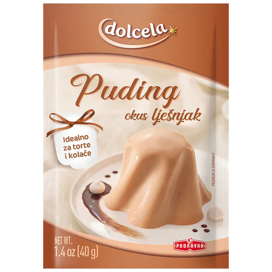 Dolcela Pudding Hazelnut 40g