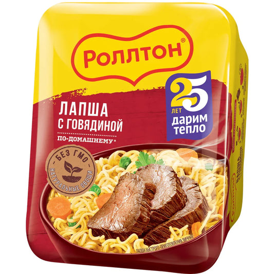 "ROLTON" Noodle Beef 90g