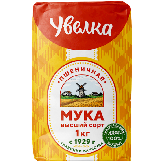 UVELKA Wheat Flour 1kg