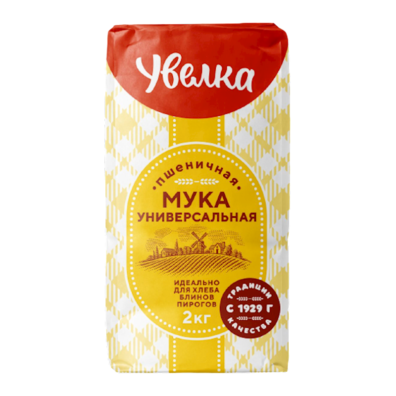 "Uvelka" Universal Flour 2kg