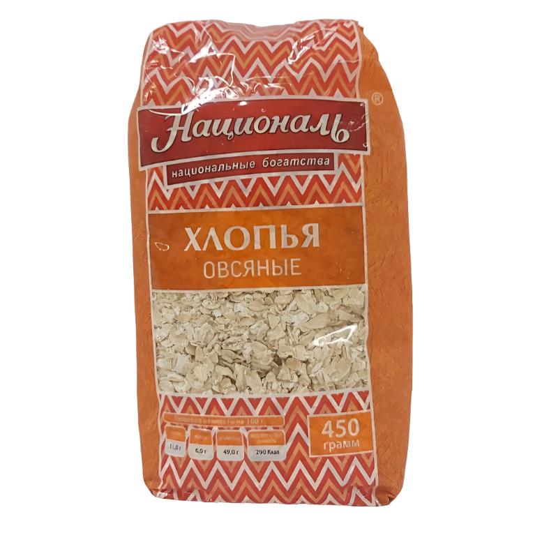 "Natsional" Oatmeal Flakes 450g