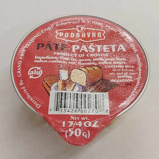 "Podravka" Pork Liver Pate 50g