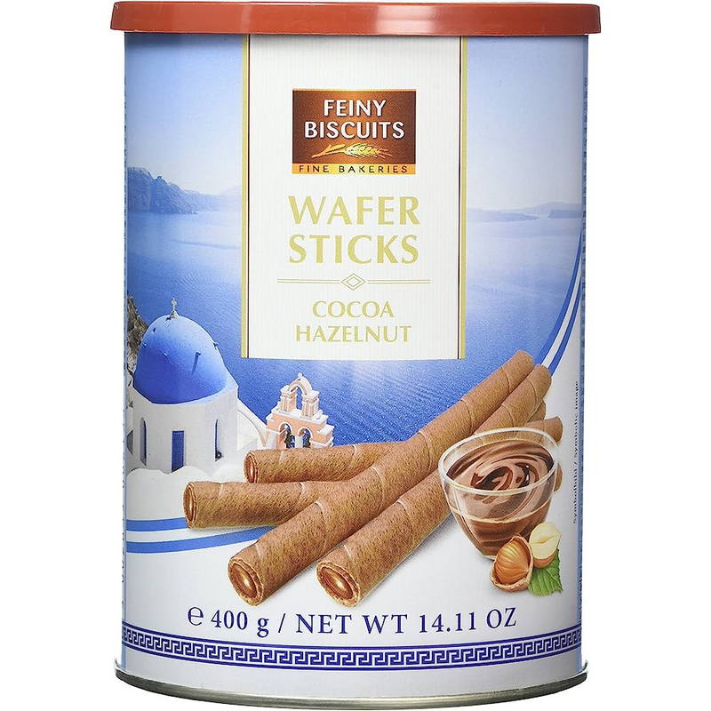 FEINY BISCUIT Wafer Sticks Cocoa with Hazelnut 400g