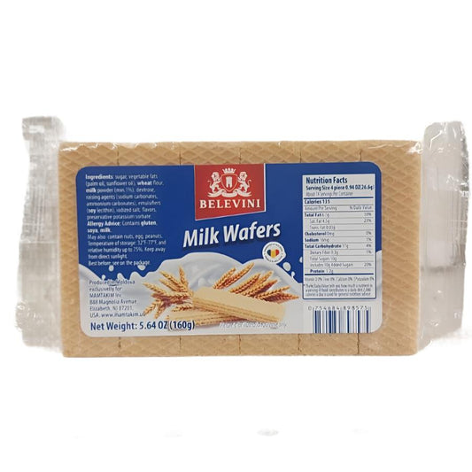 "Belevini" Milk Wafers 160g