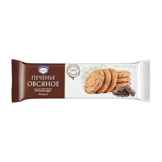 "Polet" Oatmeal Cookies with Choco 250g