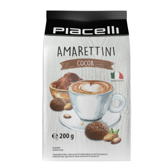 "Piacelli" Cocoa Amarettini 200g