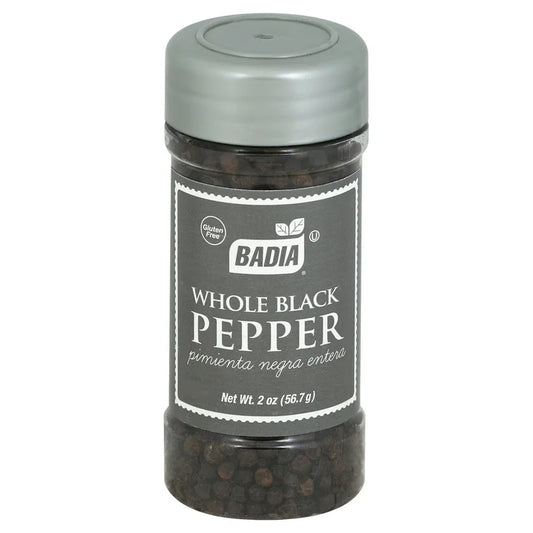"Badia" Whole Black Pepper 2oz